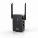 faca um Repetidor Wi‑Fi Dual Band AC1200 realista em fundo branco